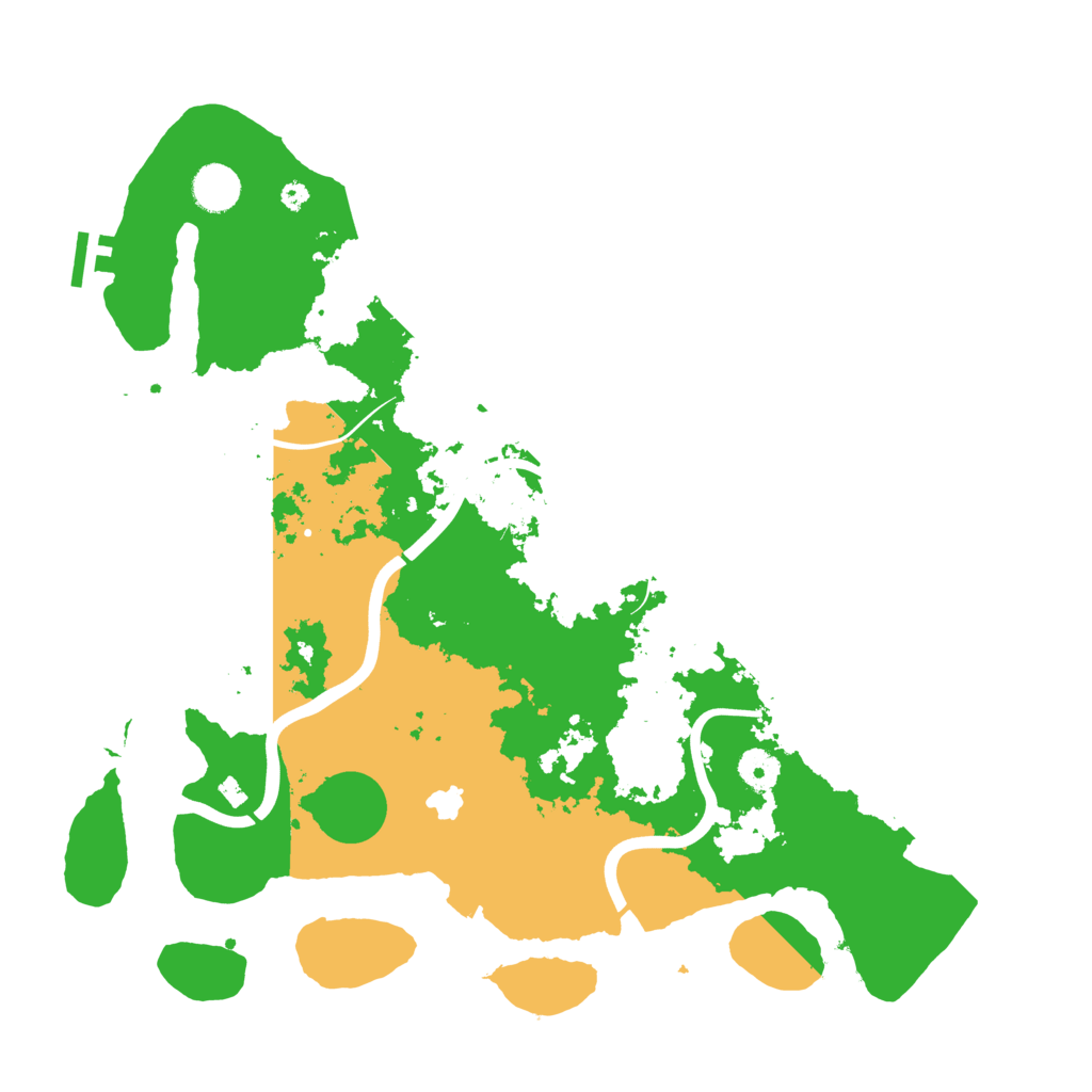 Biome Rust Map: Procedural Map, Size: 4000, Seed: 1170023194
