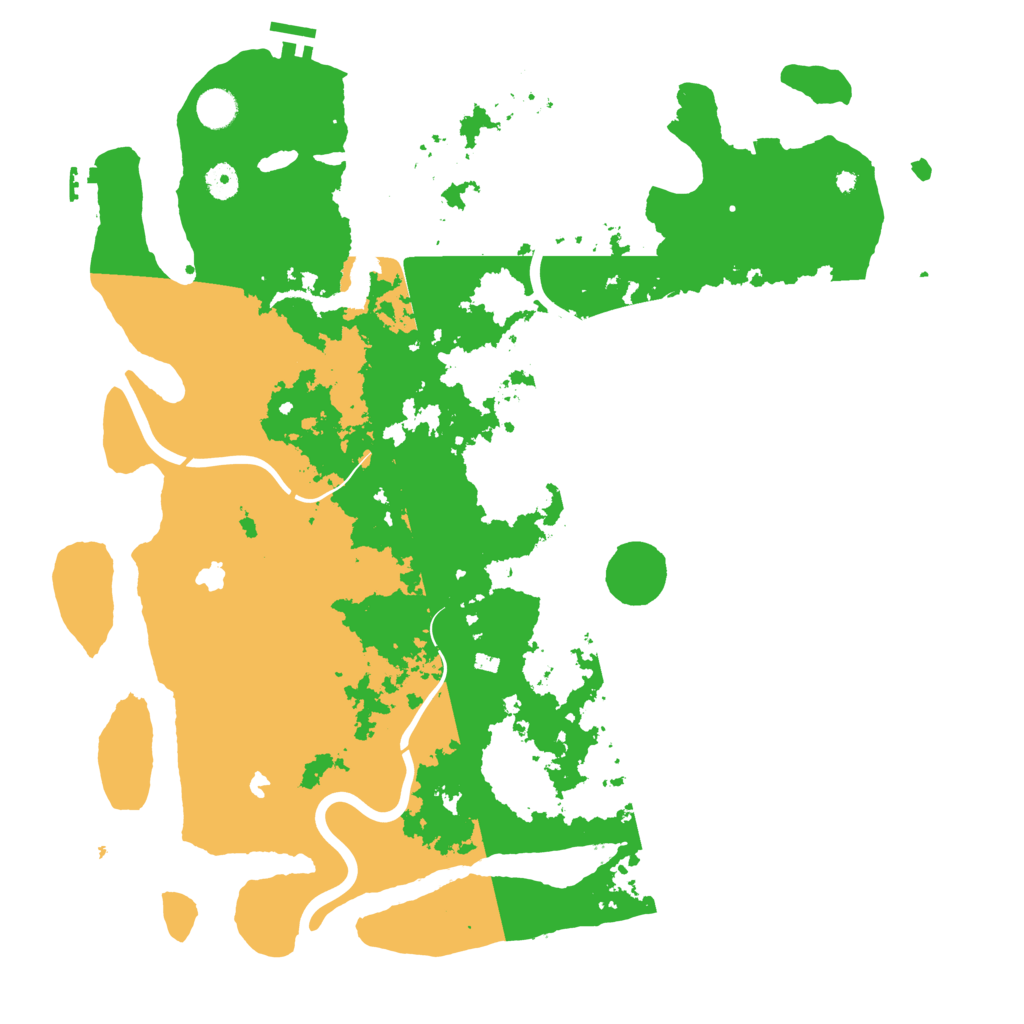 Biome Rust Map: Procedural Map, Size: 4500, Seed: 904594831