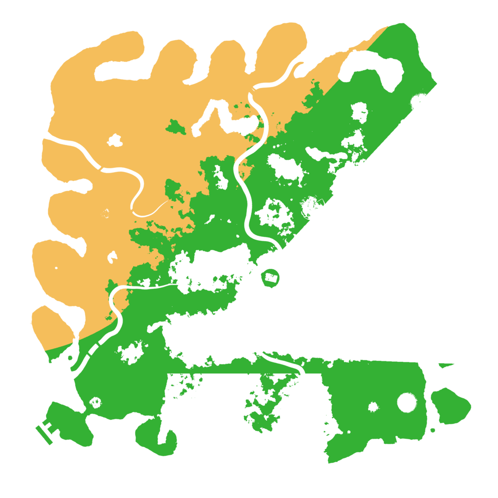 Biome Rust Map: Procedural Map, Size: 4500, Seed: 1037434152