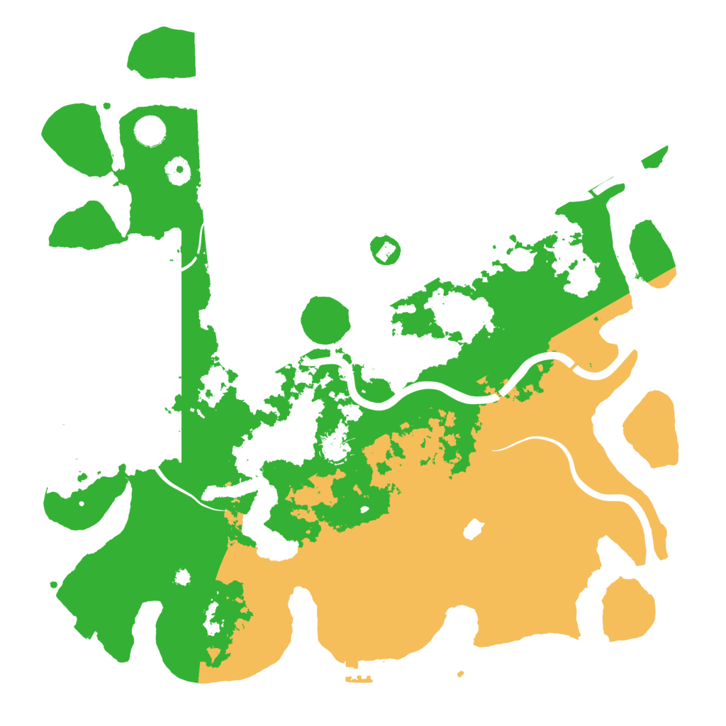Biome Rust Map: Procedural Map, Size: 4096, Seed: 1439936302