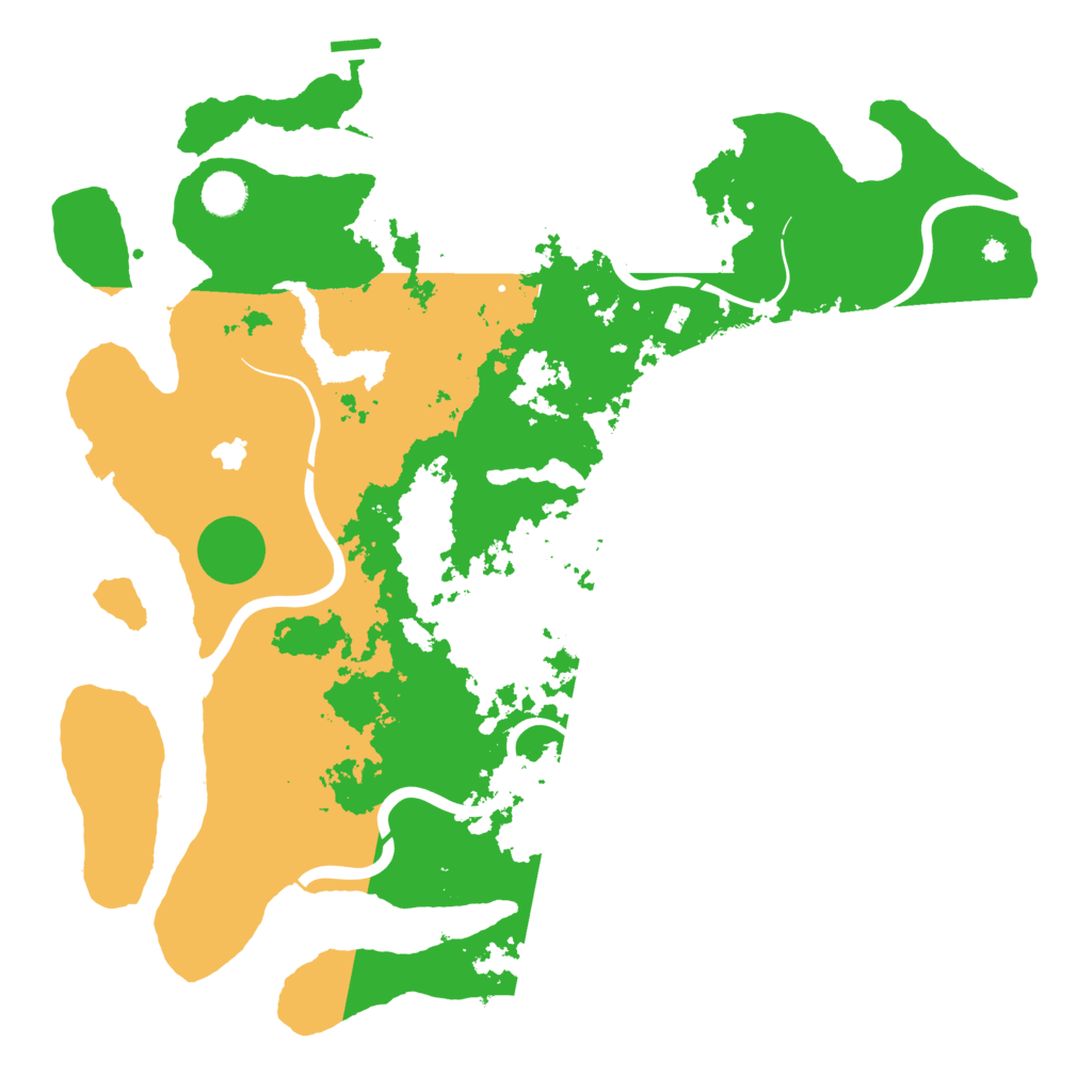 Biome Rust Map: Procedural Map, Size: 4250, Seed: 1866343704