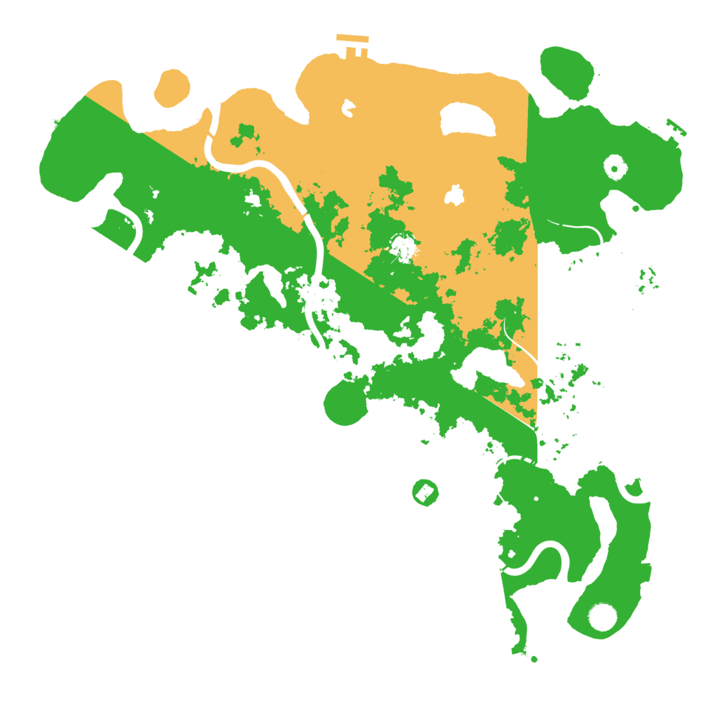 Biome Rust Map: Procedural Map, Size: 4500, Seed: 1695974976