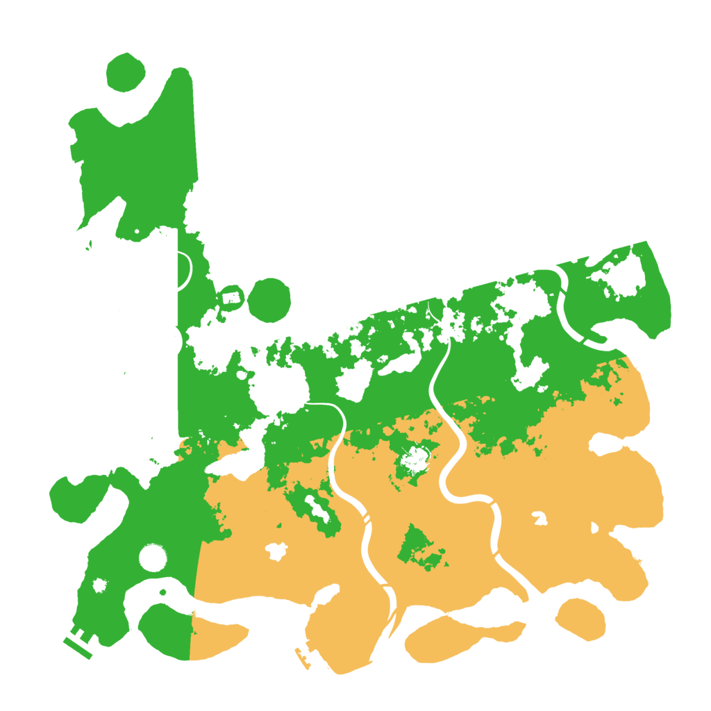 Biome Rust Map: Procedural Map, Size: 4500, Seed: 29772819