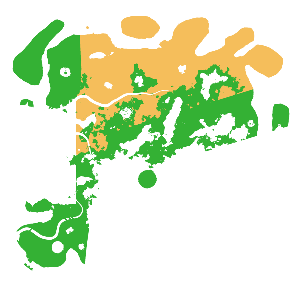Biome Rust Map: Procedural Map, Size: 4500, Seed: 2002125203