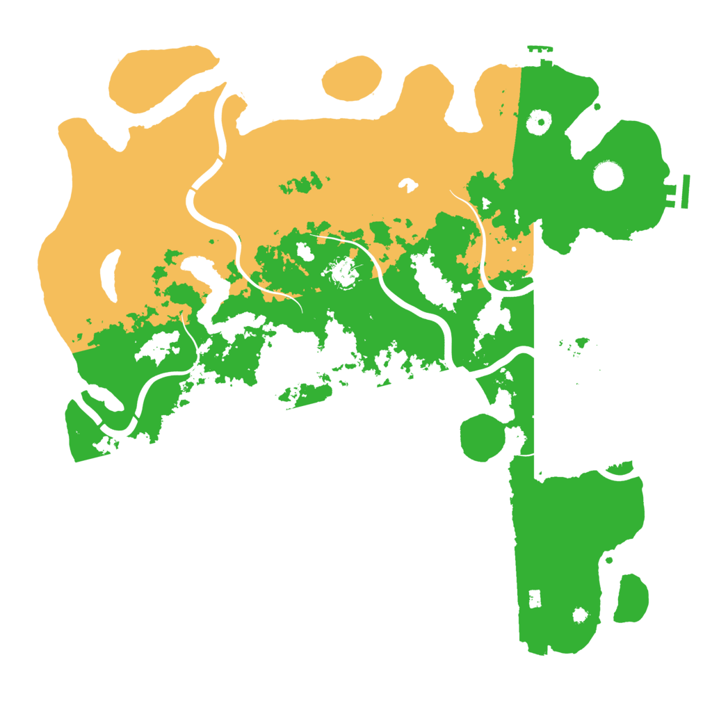 Biome Rust Map: Procedural Map, Size: 4250, Seed: 186619639