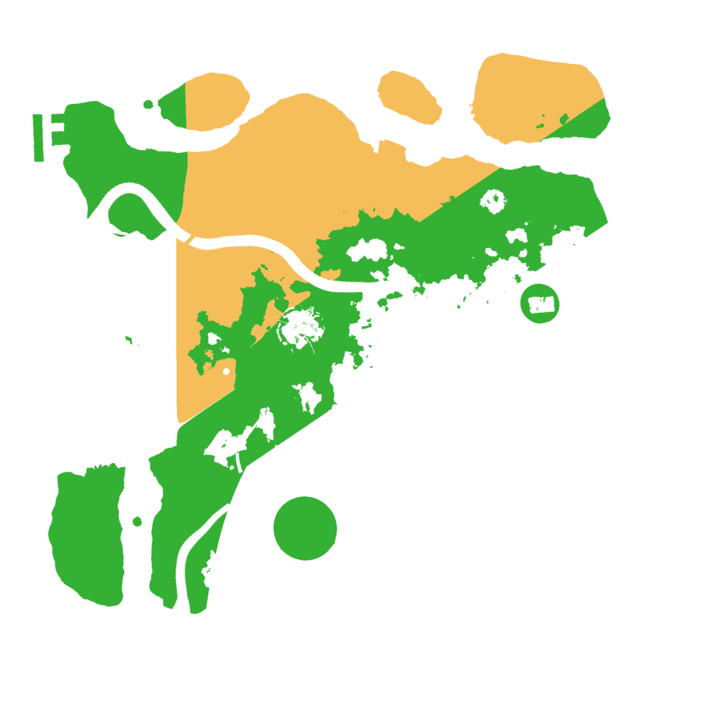 Biome Rust Map: Procedural Map, Size: 3000, Seed: 1914866687