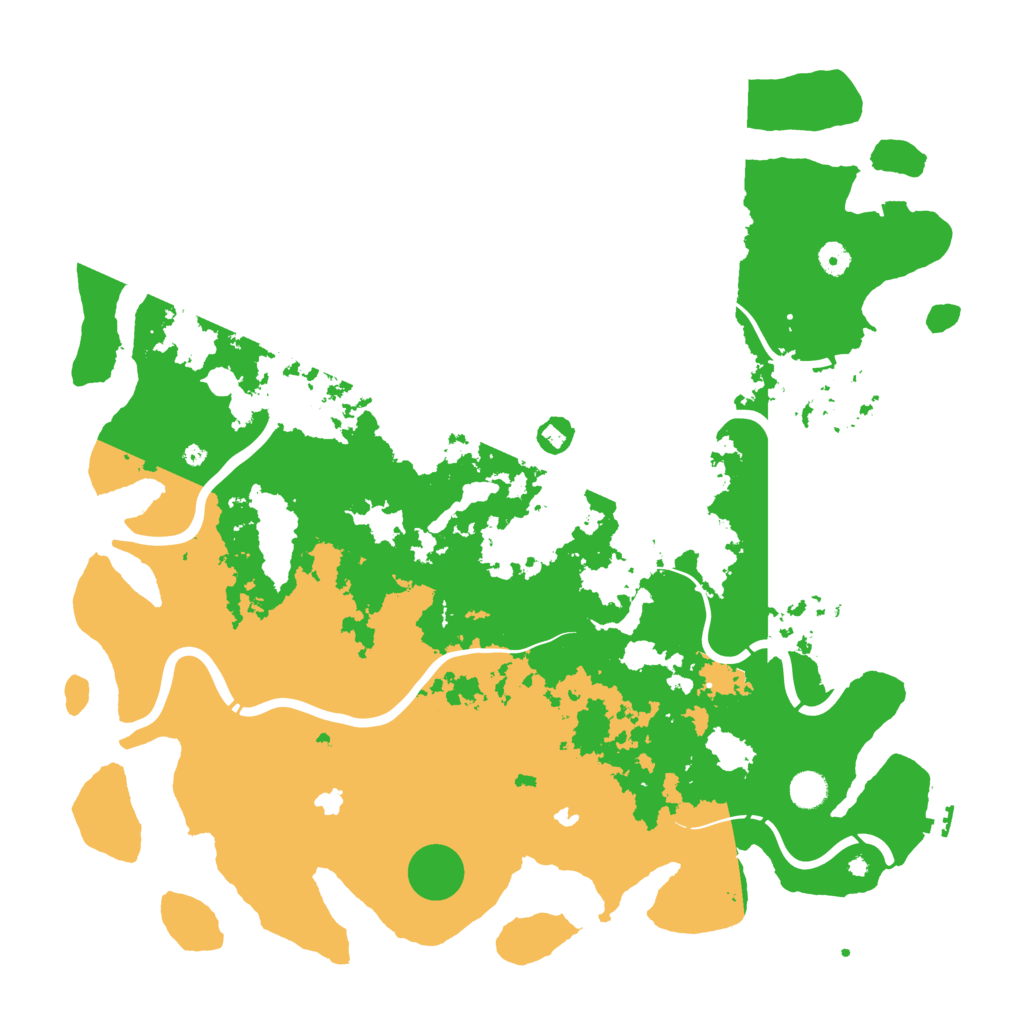 Biome Rust Map: Procedural Map, Size: 4800, Seed: 1085648747
