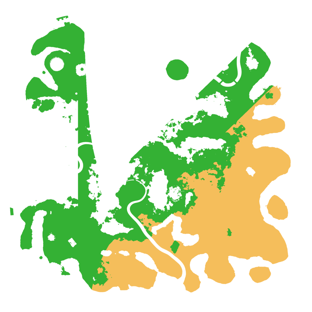 Biome Rust Map: Procedural Map, Size: 4000, Seed: 1723717116