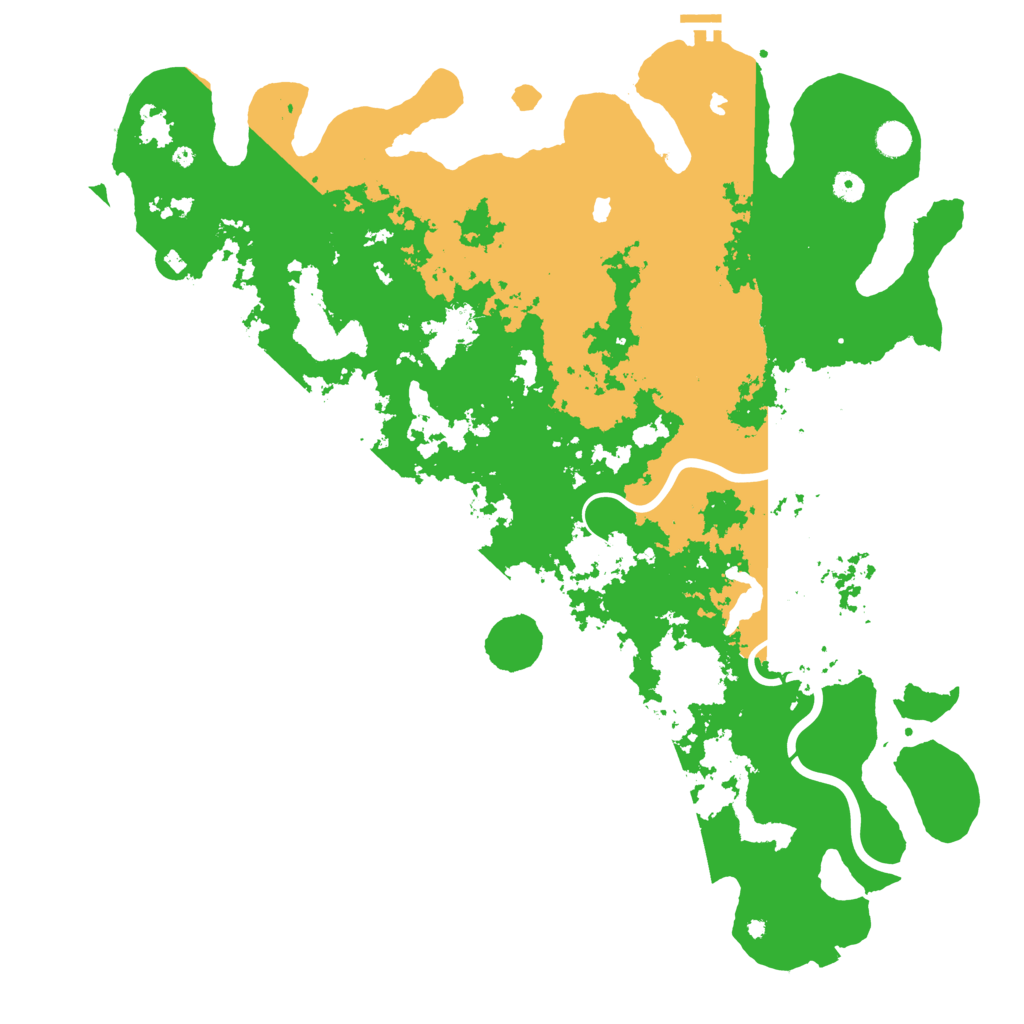 Biome Rust Map: Procedural Map, Size: 5000, Seed: 1733087809