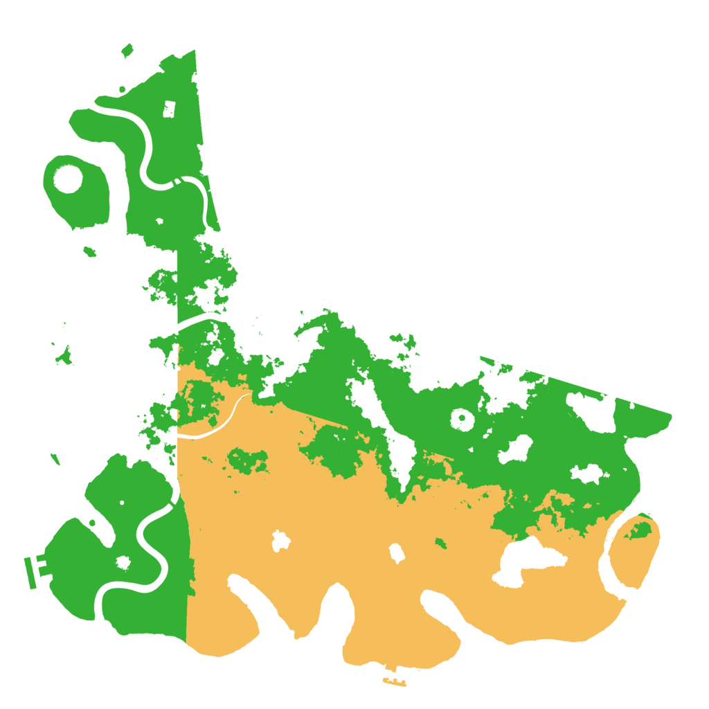 Biome Rust Map: Procedural Map, Size: 4500, Seed: 175100268
