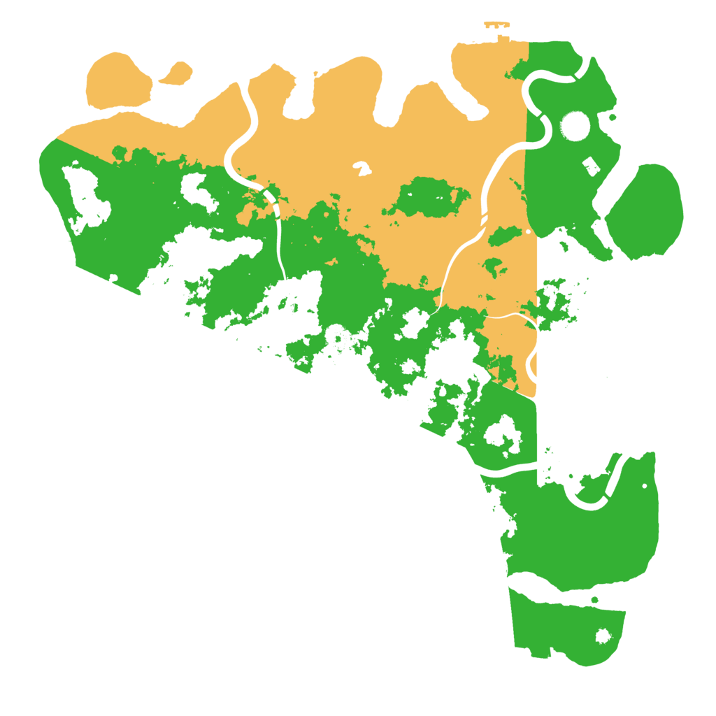 Biome Rust Map: Procedural Map, Size: 4250, Seed: 1126848701