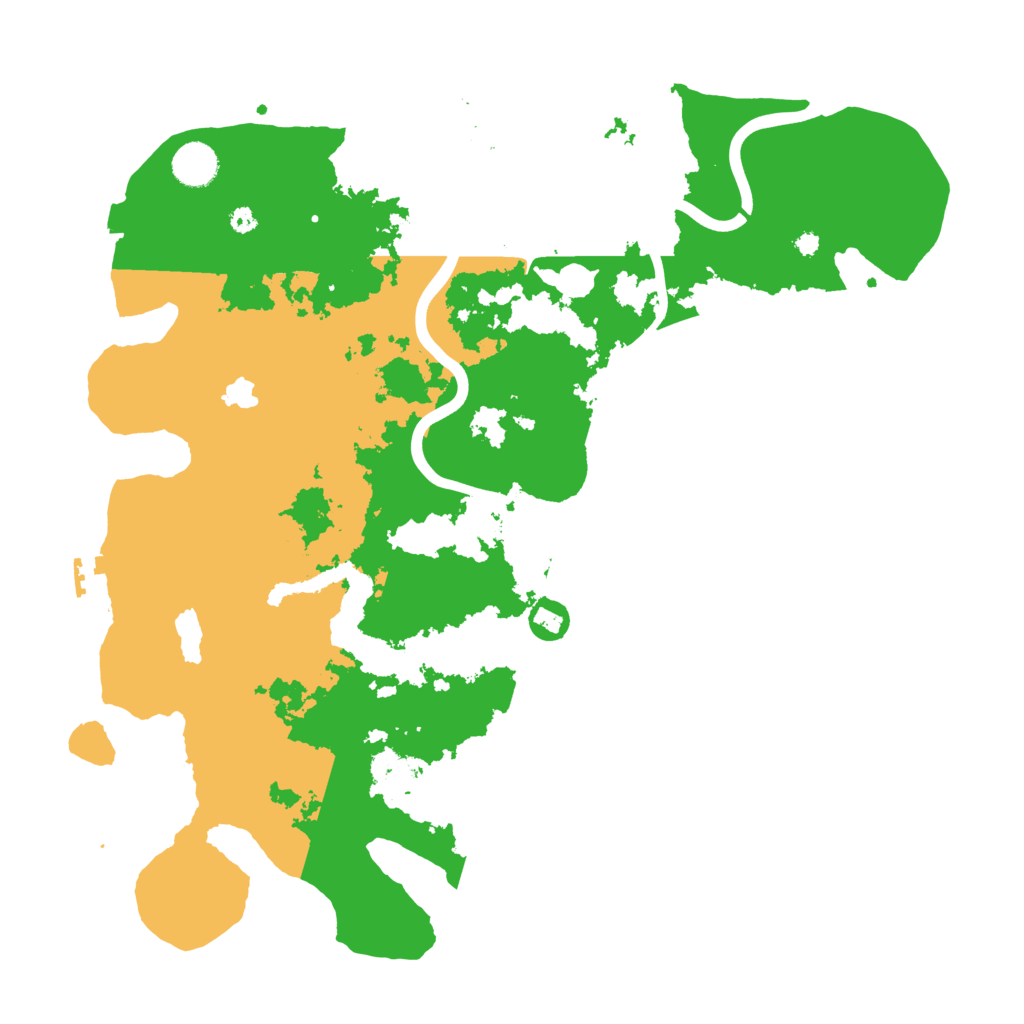 Biome Rust Map: Procedural Map, Size: 4000, Seed: 634459295