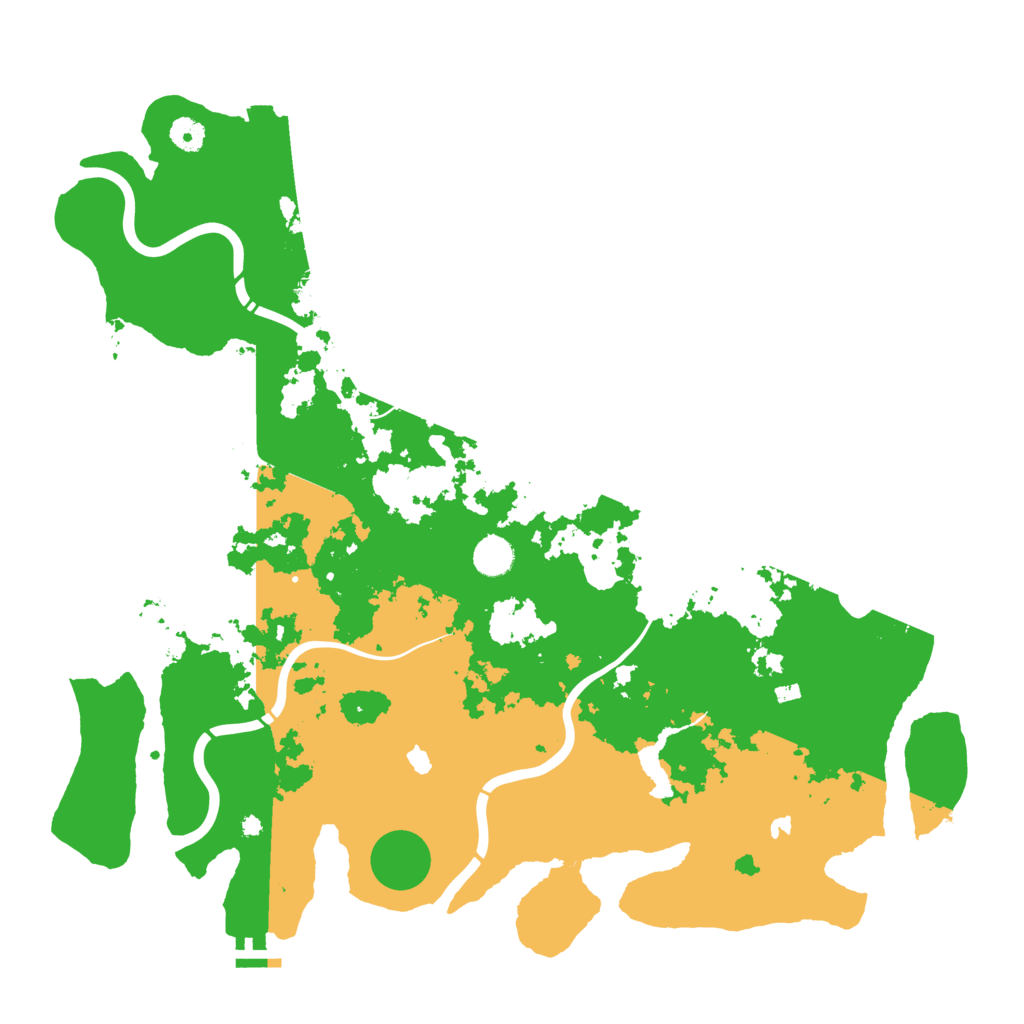 Biome Rust Map: Procedural Map, Size: 4500, Seed: 429657441