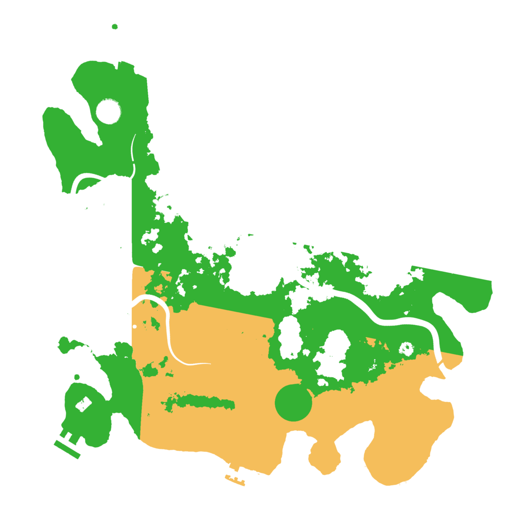 Biome Rust Map: Procedural Map, Size: 3750, Seed: 81740157