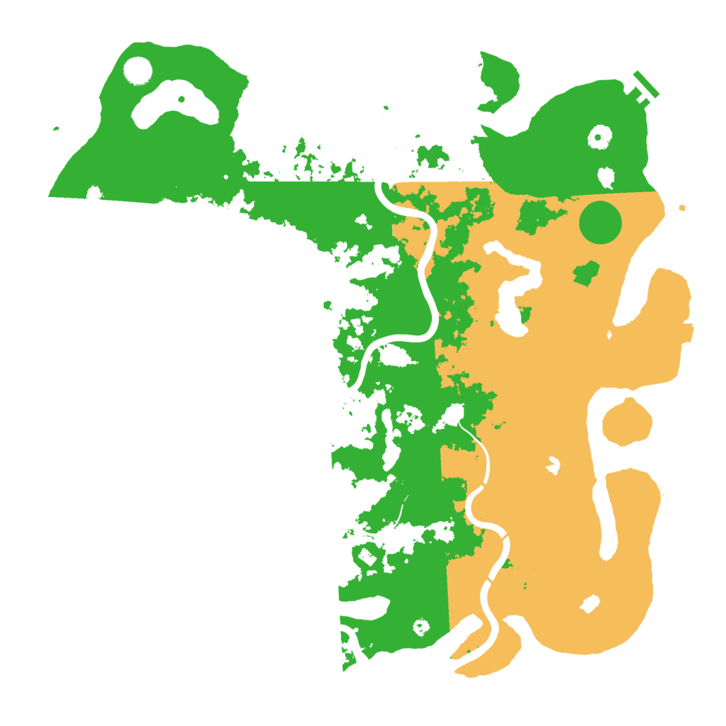 Biome Rust Map: Procedural Map, Size: 4500, Seed: 1683125692