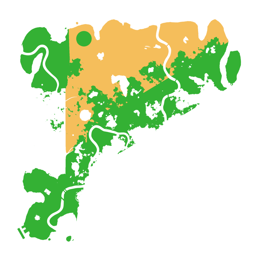 Biome Rust Map: Procedural Map, Size: 4500, Seed: 45044115