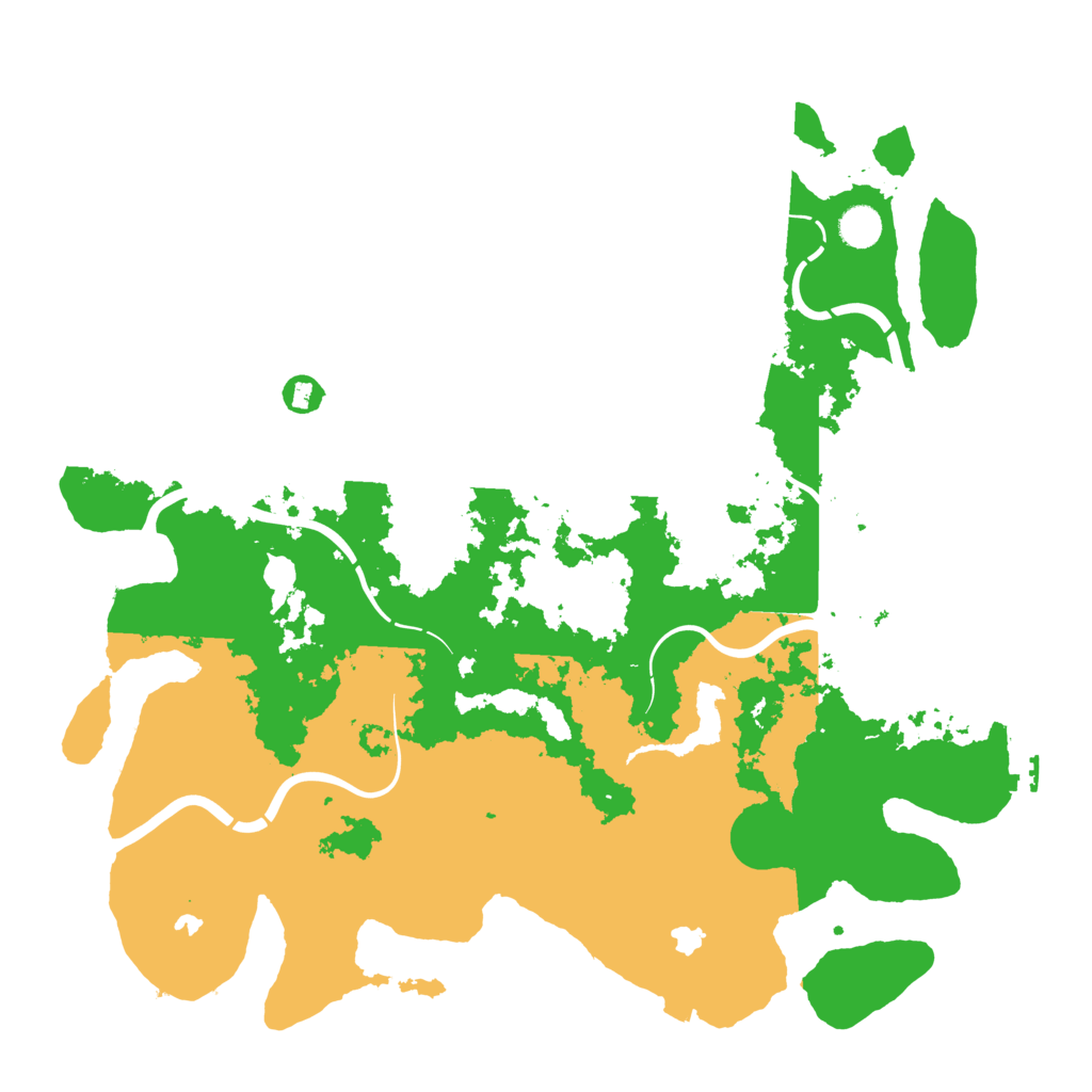 Biome Rust Map: Procedural Map, Size: 4500, Seed: 968975691