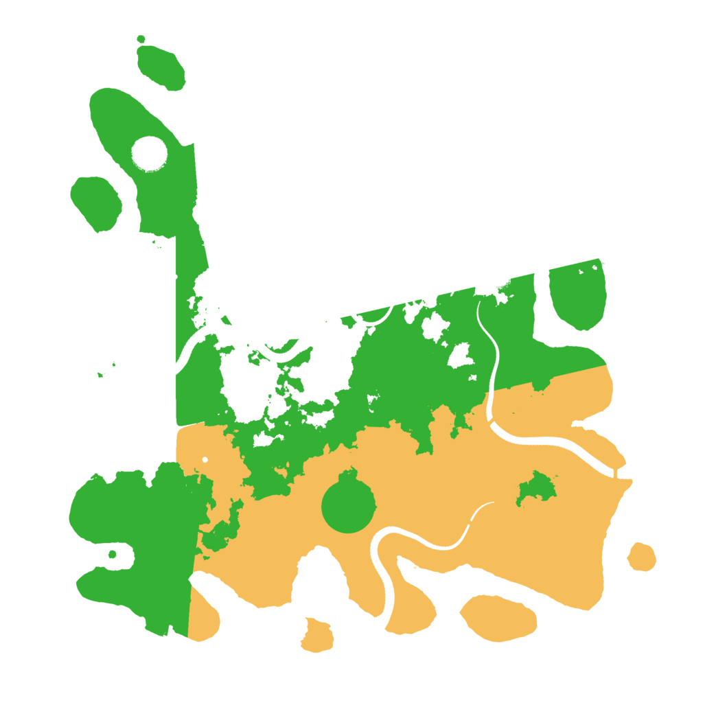 Biome Rust Map: Procedural Map, Size: 3500, Seed: 1843605960