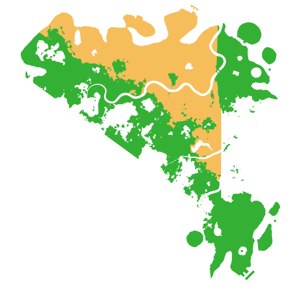 Biome Rust Map: Procedural Map, Size: 5112, Seed: 98837189