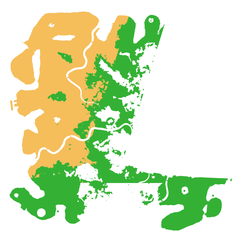 Biome Rust Map: Procedural Map, Size: 5000, Seed: 2126758213