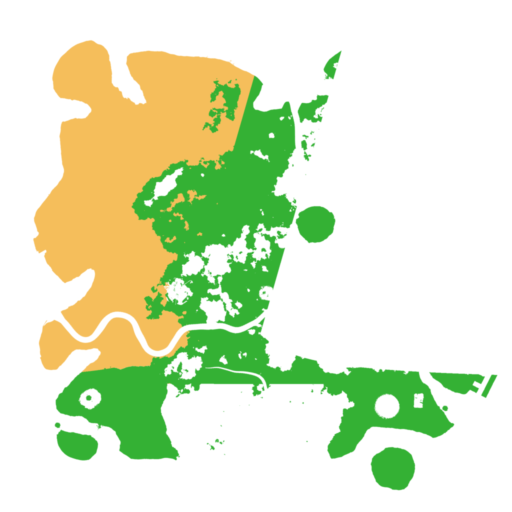 Biome Rust Map: Procedural Map, Size: 3800, Seed: 433417115