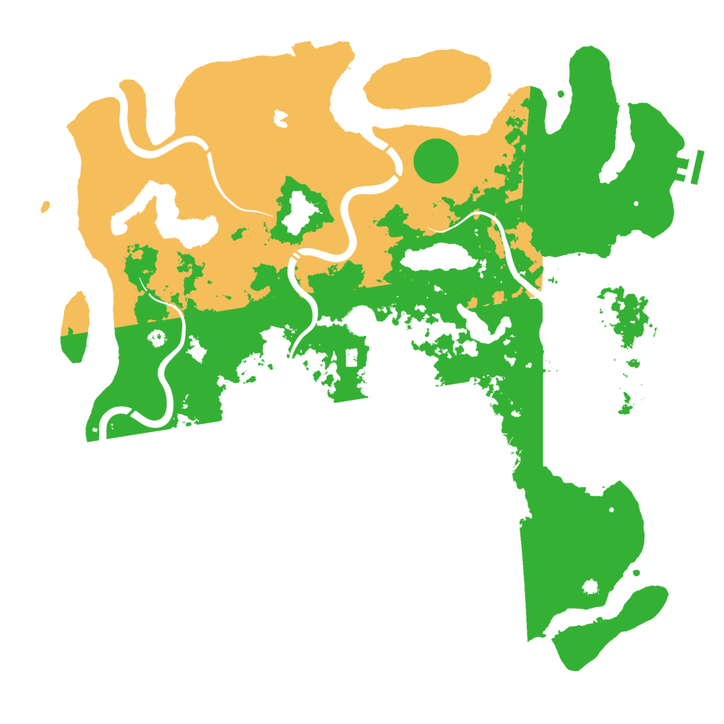 Biome Rust Map: Procedural Map, Size: 4250, Seed: 1439123707