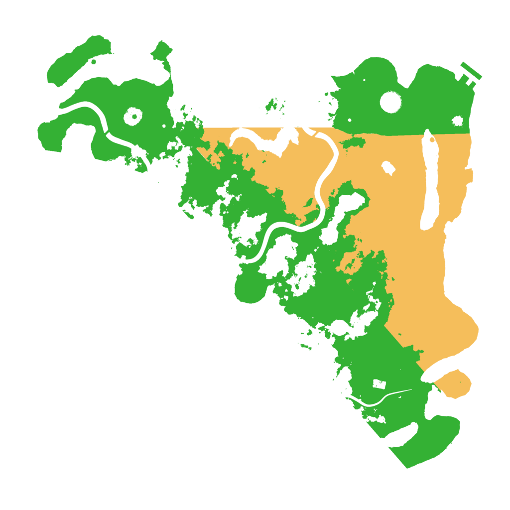 Biome Rust Map: Procedural Map, Size: 4250, Seed: 1469371315