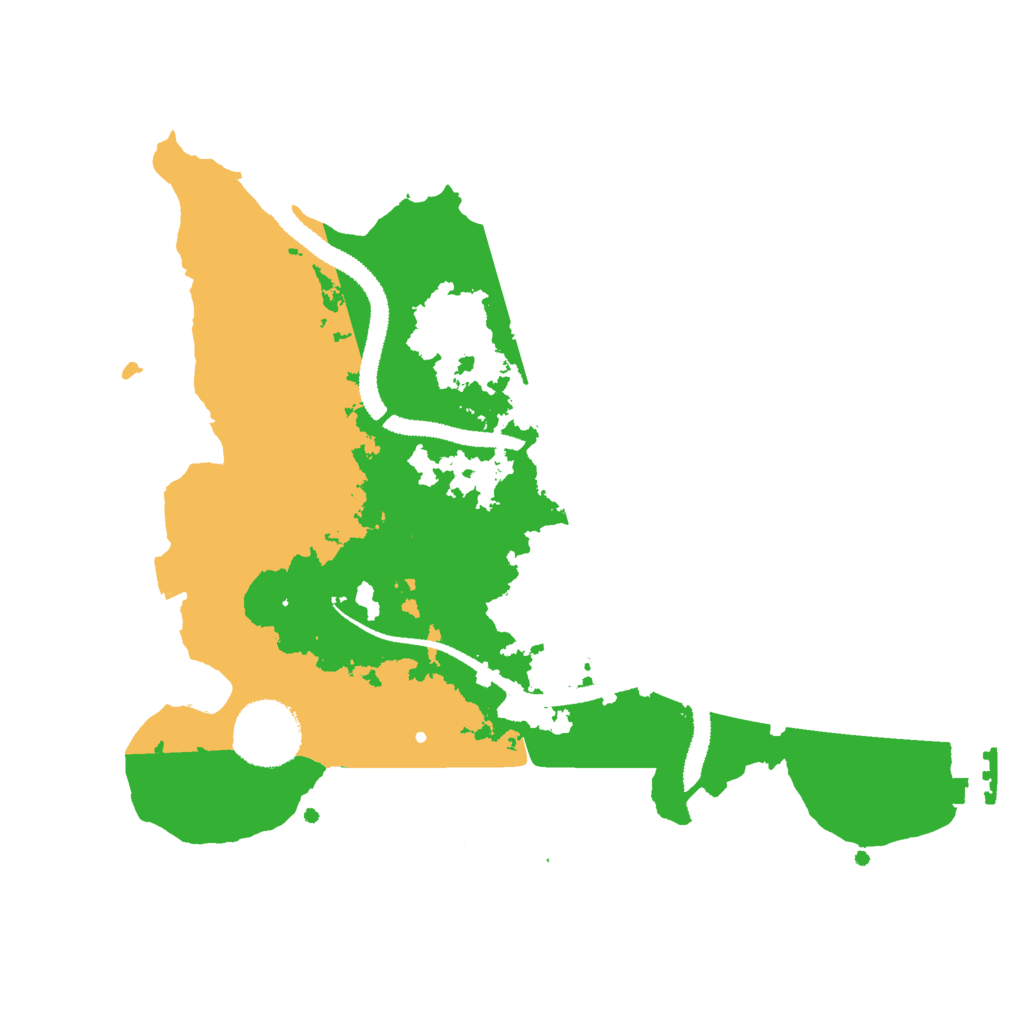 Biome Rust Map: Procedural Map, Size: 2750, Seed: 4363525