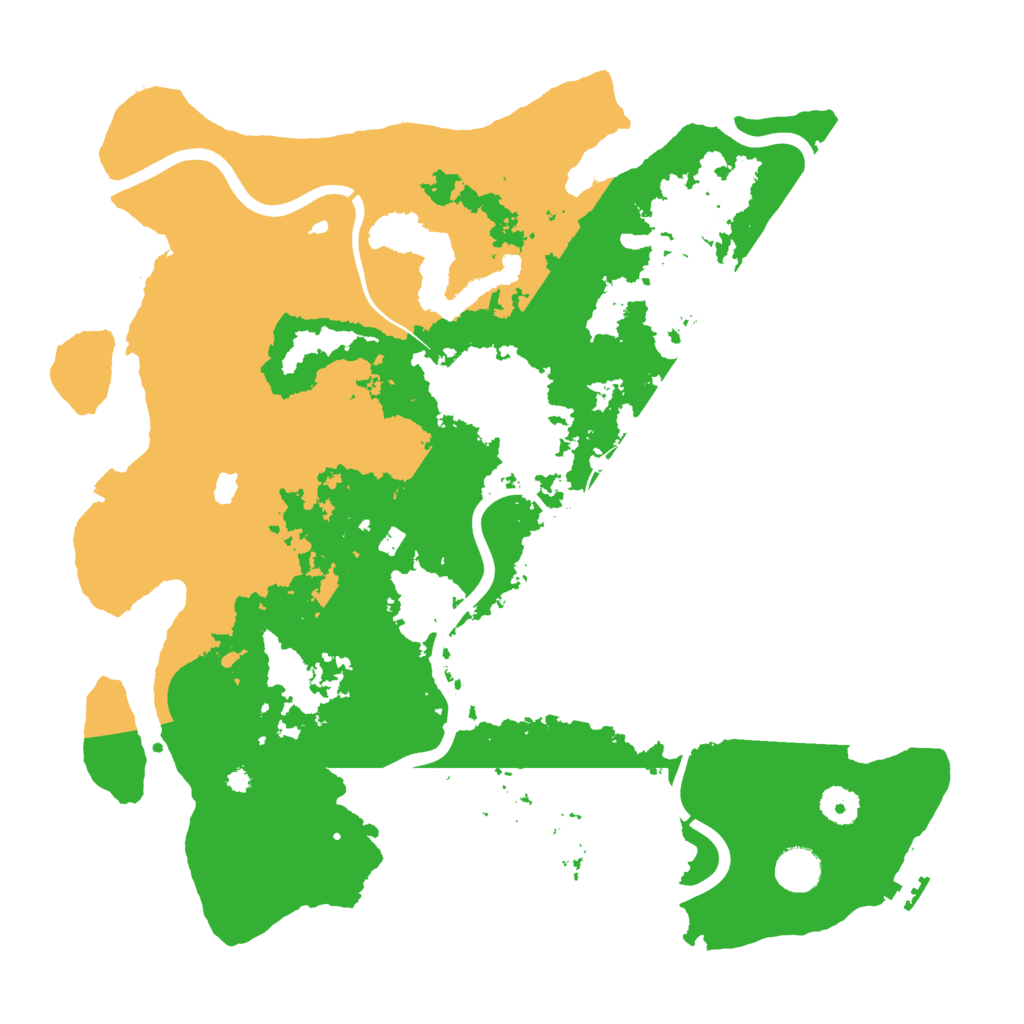 Biome Rust Map: Procedural Map, Size: 4000, Seed: 27272