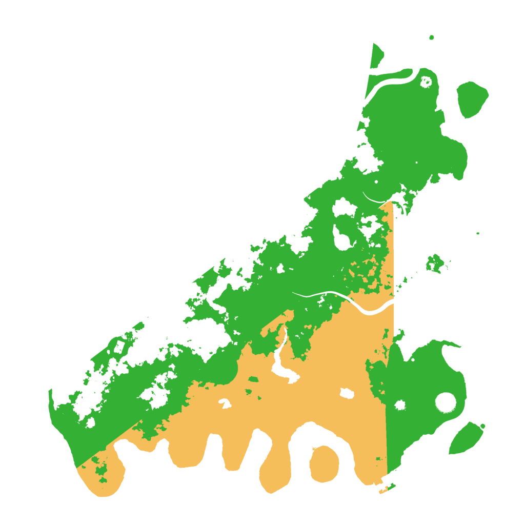 Biome Rust Map: Procedural Map, Size: 4500, Seed: 1424449100