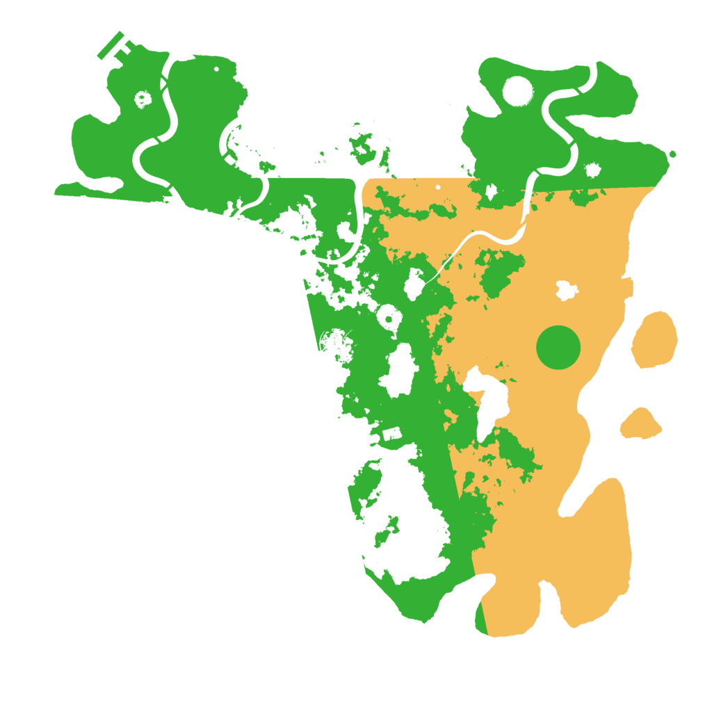 Biome Rust Map: Procedural Map, Size: 4250, Seed: 685073796