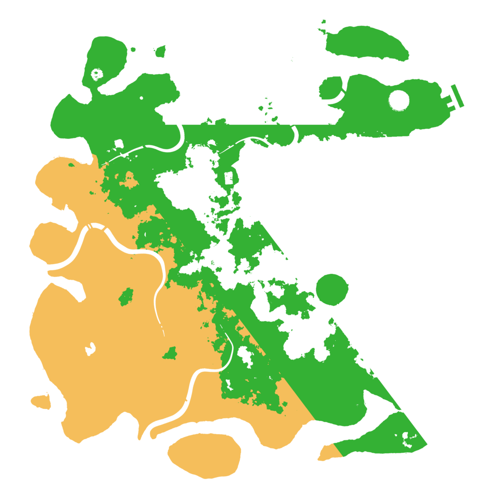 Biome Rust Map: Procedural Map, Size: 4250, Seed: 491333309