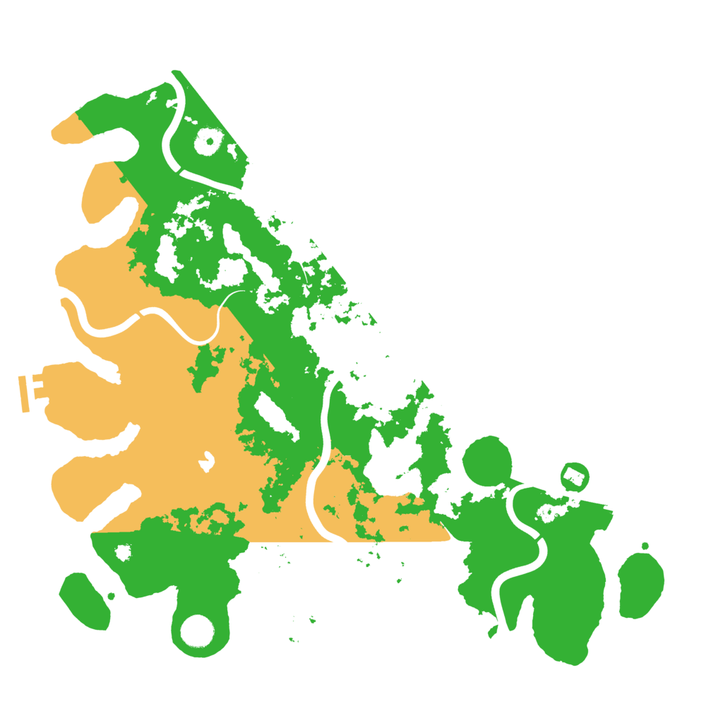 Biome Rust Map: Procedural Map, Size: 4000, Seed: 639719556
