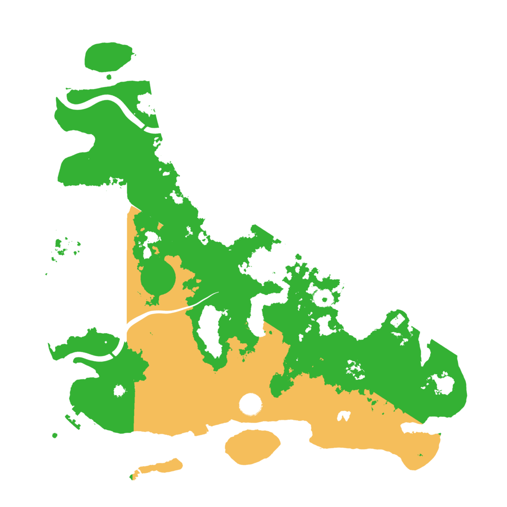 Biome Rust Map: Procedural Map, Size: 4000, Seed: 1121904364