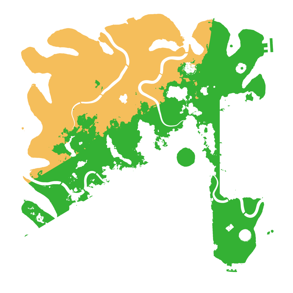 Biome Rust Map: Procedural Map, Size: 4250, Seed: 1322245205