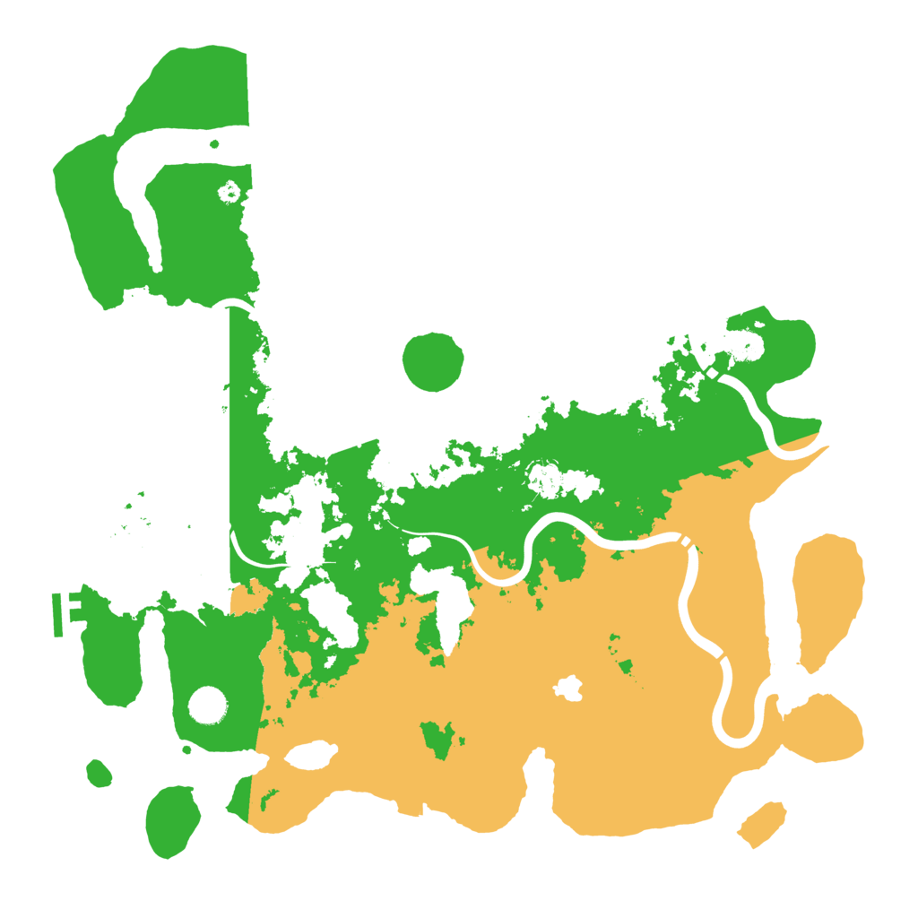 Biome Rust Map: Procedural Map, Size: 4250, Seed: 384622200