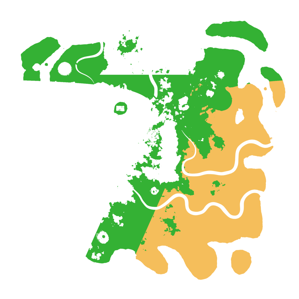 Biome Rust Map: Procedural Map, Size: 3900, Seed: 2115261644
