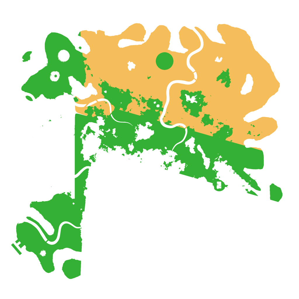 Biome Rust Map: Procedural Map, Size: 4500, Seed: 63189323