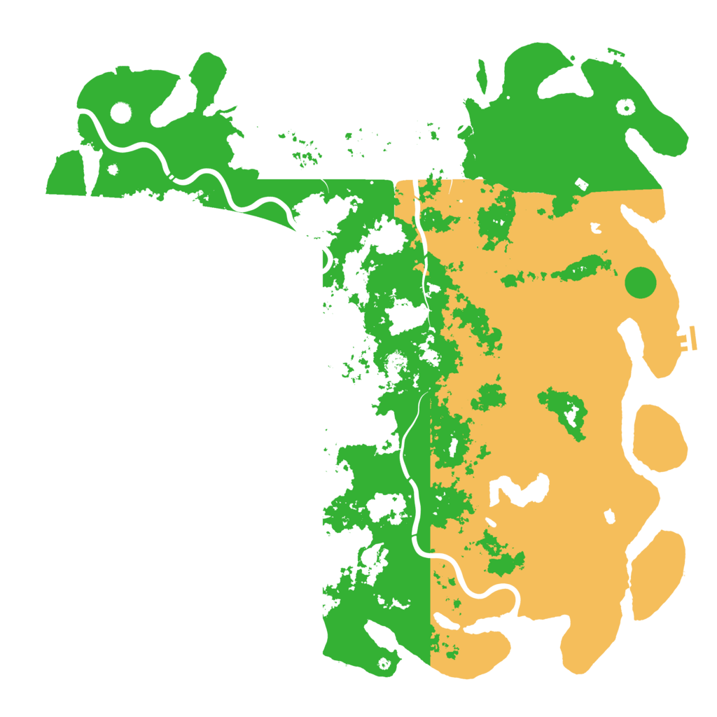 Biome Rust Map: Procedural Map, Size: 6000, Seed: 1029479761