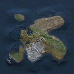Thumbnail Rust Map: Procedural Map, Size: 2000, Seed: 303032006, 7 Monuments