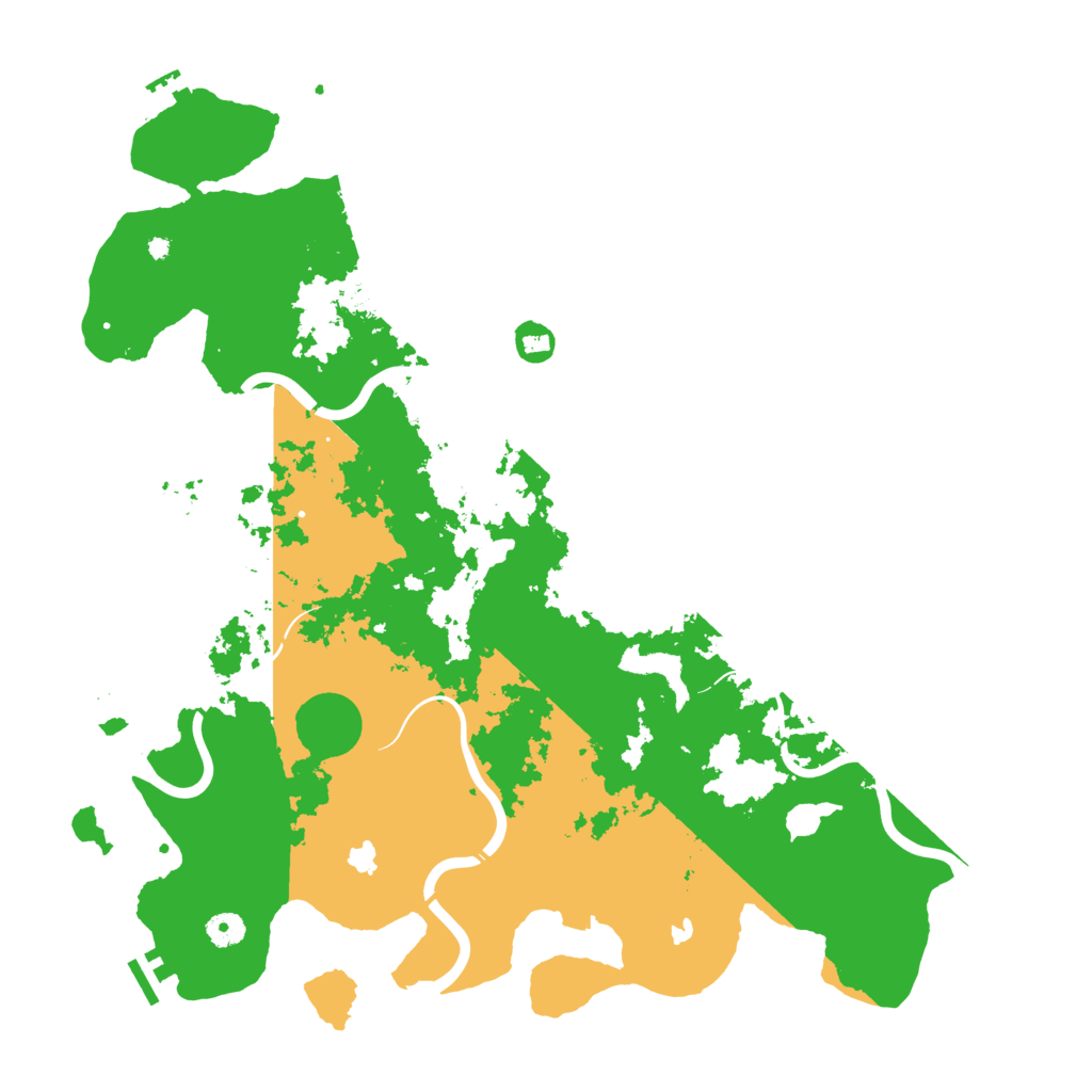 Biome Rust Map: Procedural Map, Size: 4500, Seed: 762121637