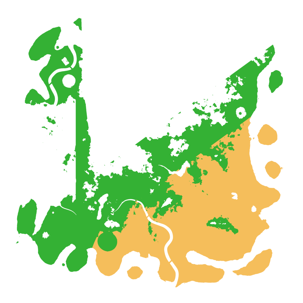 Biome Rust Map: Procedural Map, Size: 4250, Seed: 1408404142