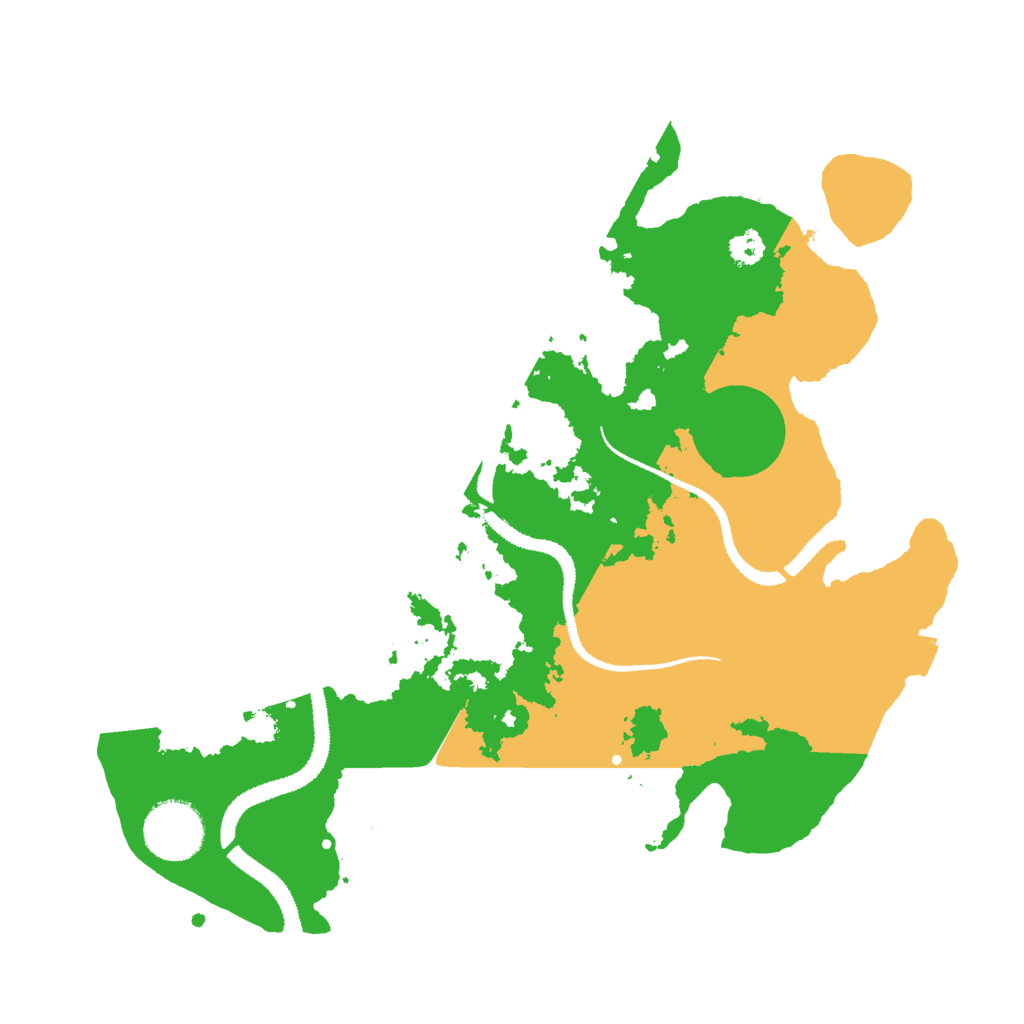 Biome Rust Map: Procedural Map, Size: 3000, Seed: 1336738843