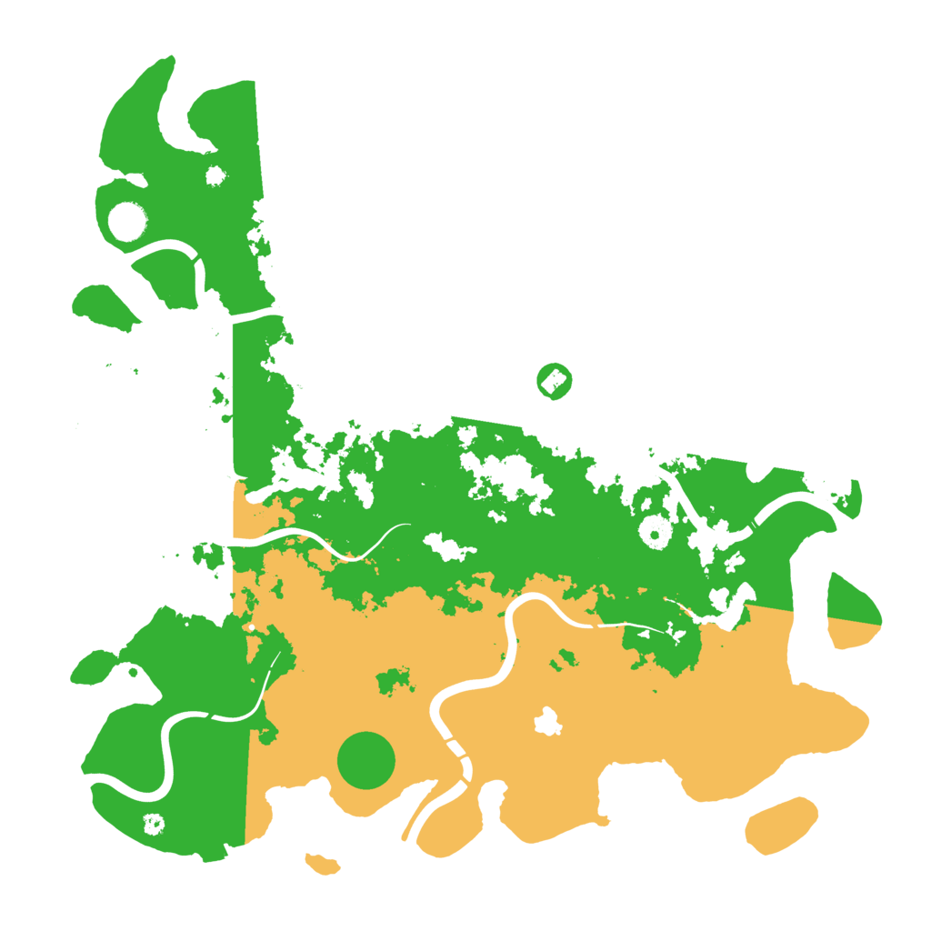 Biome Rust Map: Procedural Map, Size: 4250, Seed: 834933153