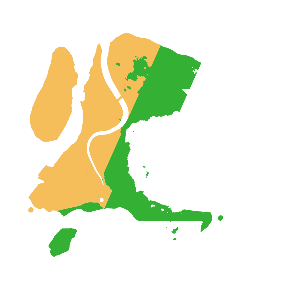 Biome Rust Map: Procedural Map, Size: 2200, Seed: 763637019