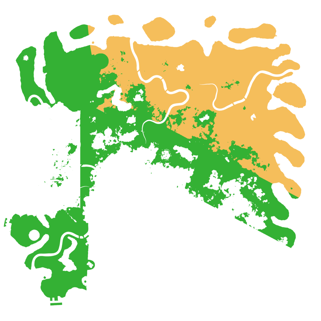 Biome Rust Map: Procedural Map, Size: 5500, Seed: 197981989