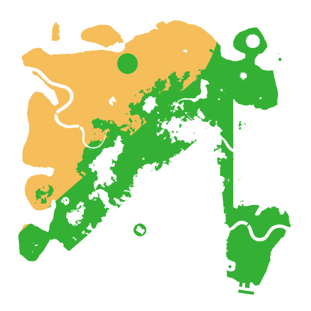 Biome Rust Map: Procedural Map, Size: 4000, Seed: 221324306