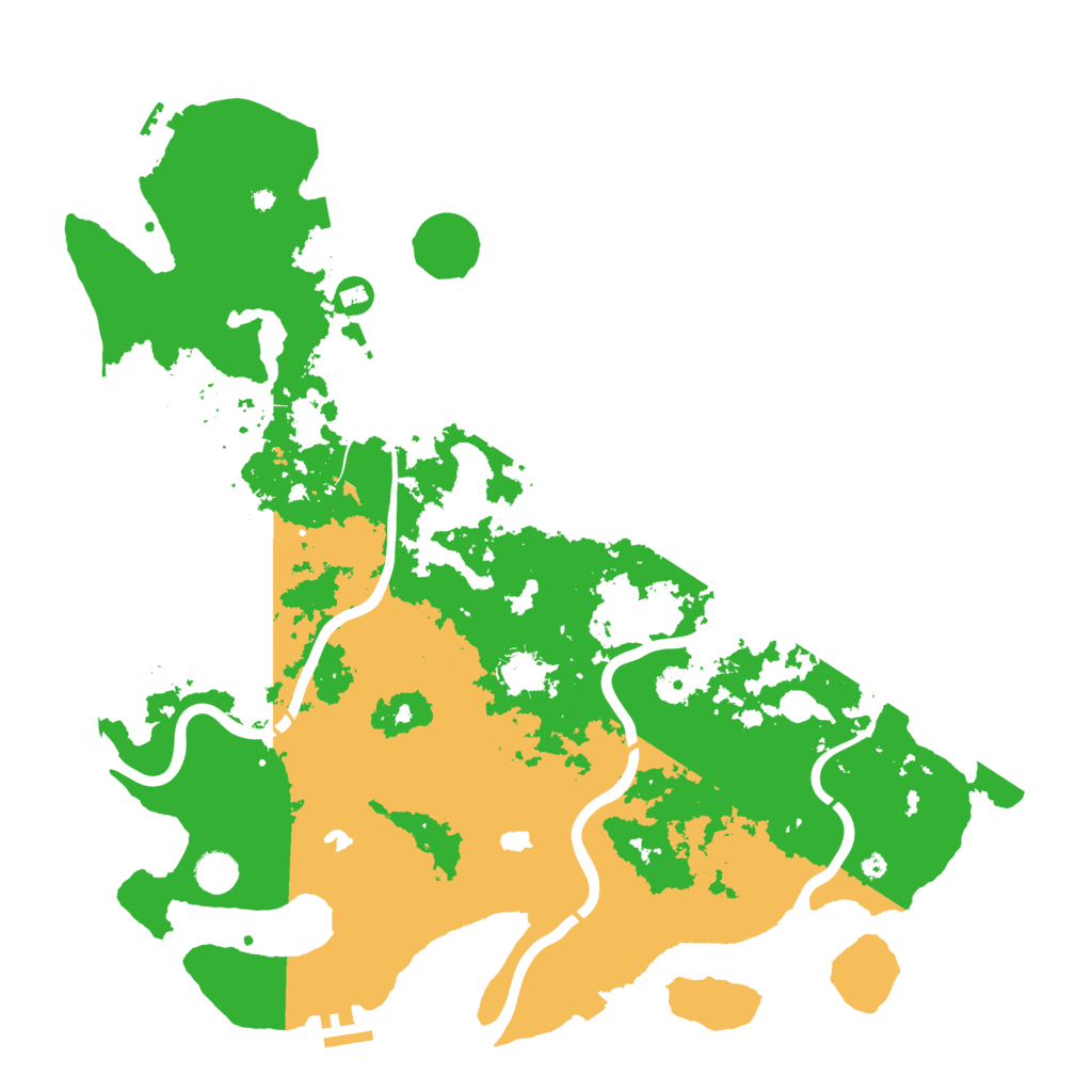 Biome Rust Map: Procedural Map, Size: 4500, Seed: 906512024