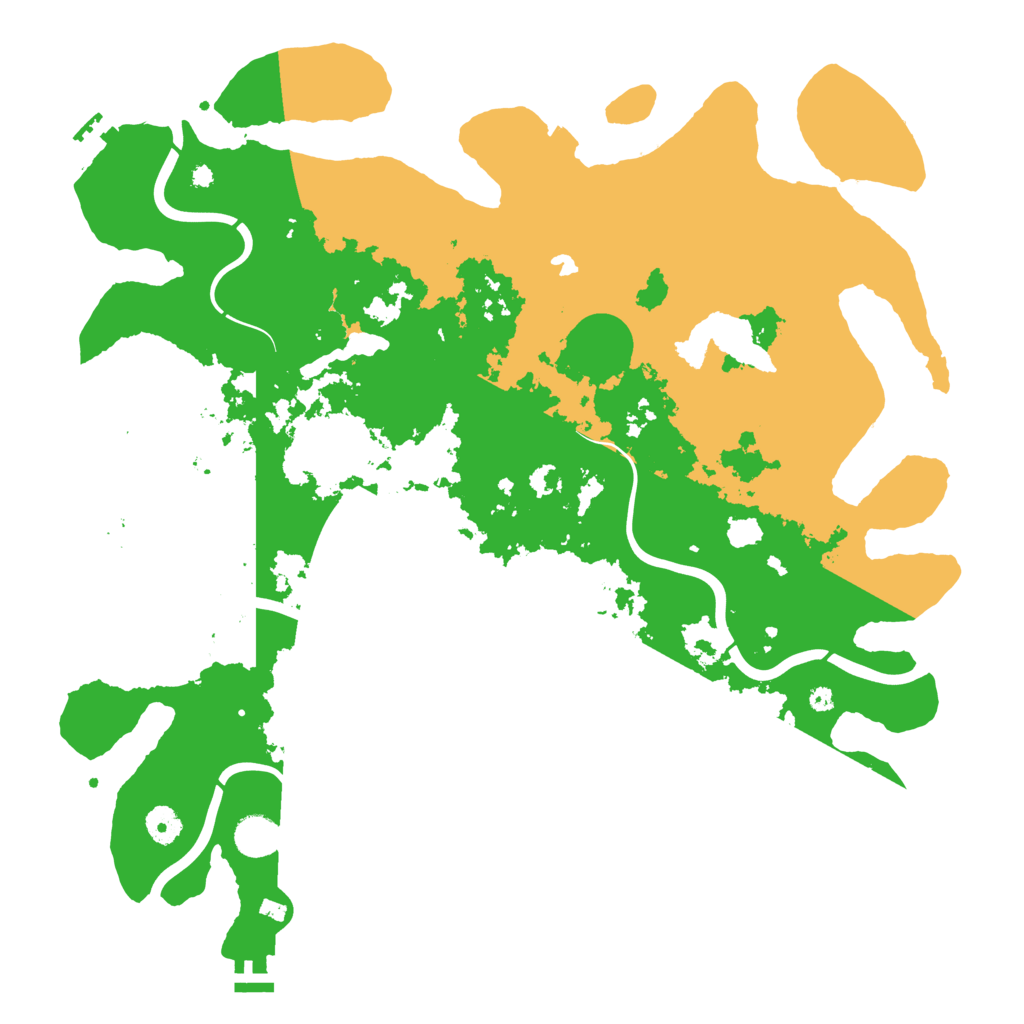Biome Rust Map: Procedural Map, Size: 4250, Seed: 762691760