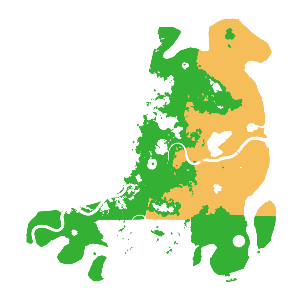Biome Rust Map: Procedural Map, Size: 4250, Seed: 860684098